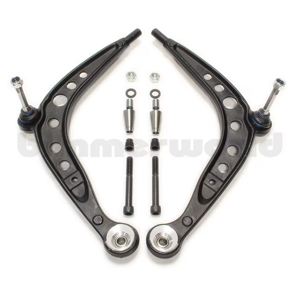 BimmerWorld E36 Race Front Control Arms (Offset Ball Joint)