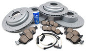 BMW Brake Kit - Zimmermann/Akebono 34116767061KTFR