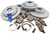 BMW Brake Kit - Akebono/Zimmermann 34116757747KTFR
