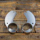 STAINLESS STEEL BRAKE COOLING PLATES - E46-1