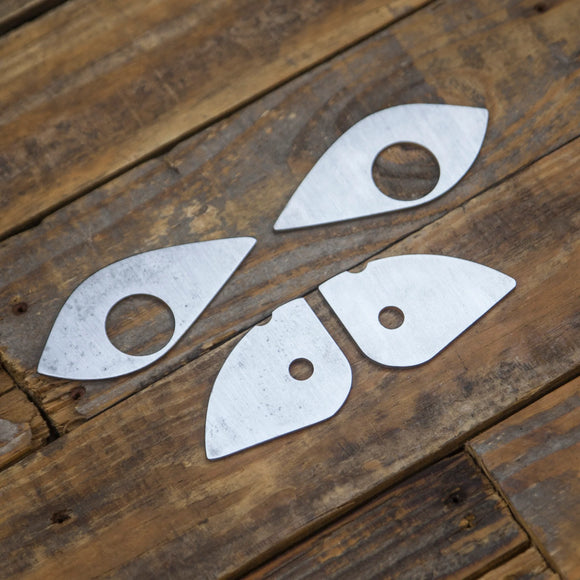 REINFORCEMENT PLATES, FRONT SUBFRAME & ENGINE MOUNT - E46