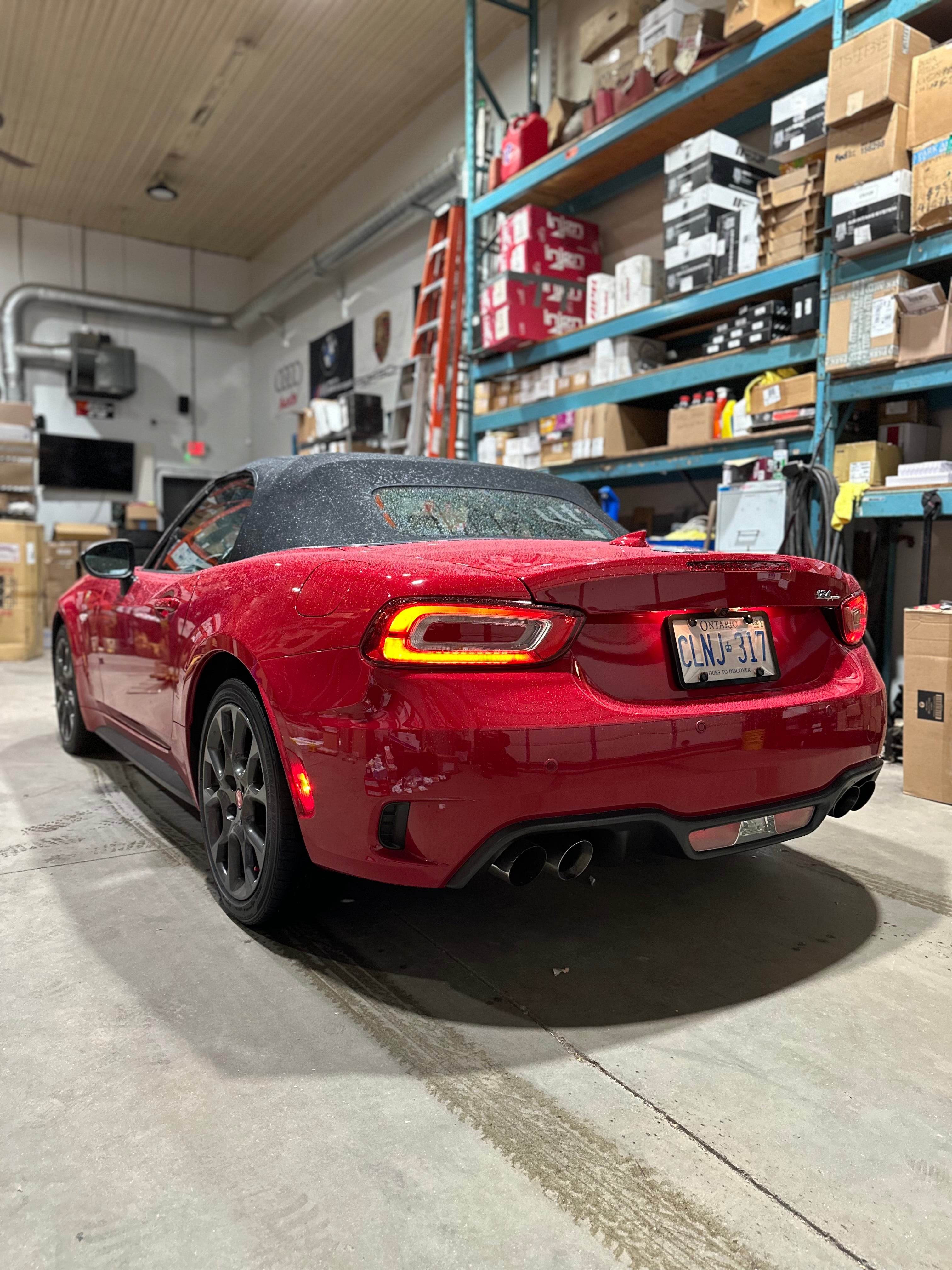 FIAT 124 SPIDER ABARTH 1.4L Turbo 2017-2020 ECU Tune Stage 1 - 3