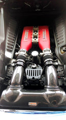 Ferrari 458 carbon fiber cold air intake-2