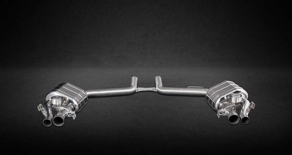 Mercedes E63S AMG Sedan (W212) 4matic S & 2WD - Valved Exhaust System (Incl. Remote) - 0
