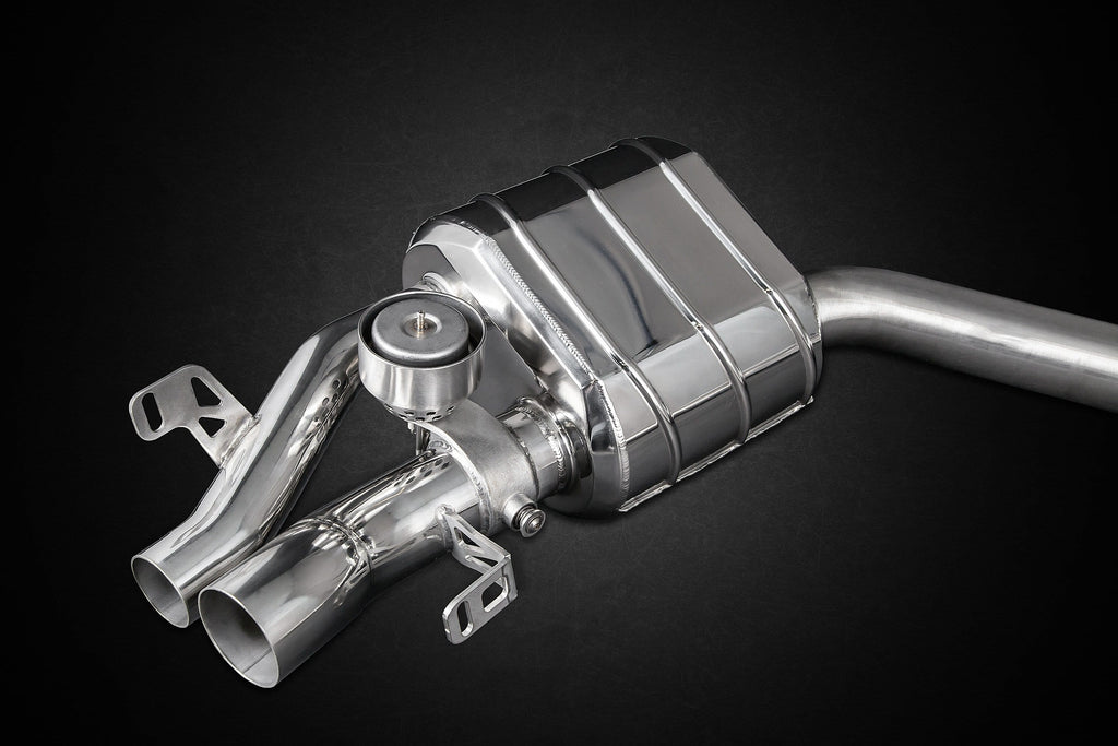 Mercedes E63S AMG Sedan (W212) 4matic S & 2WD - Valved Exhaust System (Incl. Remote)