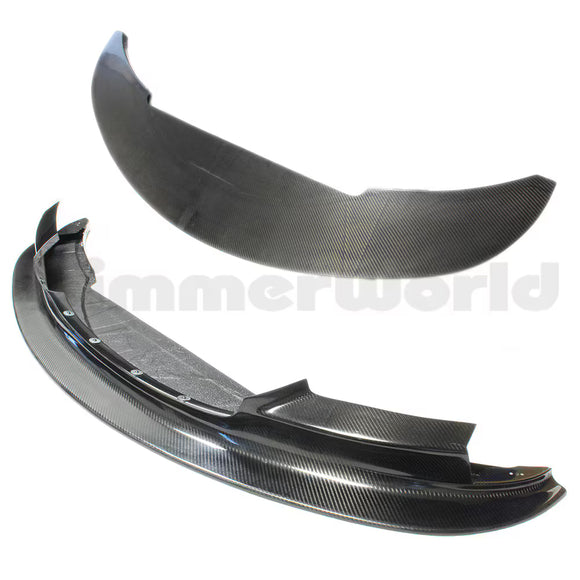 BimmerWorld E9X M3 Carbon Splitter/Undertray without Brake Ducts