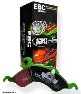 Front | EBC GreenStuff Sport Brake Pads | 340mm Mk7 GTi PP | Golf R | Audi S3