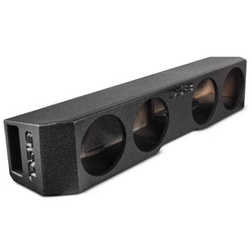 DS18 43 3/4in Long Forward Firing Underseat Ported Box 4ftx8in Subwoofer Enclosure- Black Finish