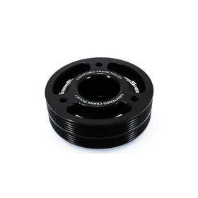 Grimmspeed Lightweight Crank Pulley Black For Subaru All EJ Engines GrimmSpeed - 0