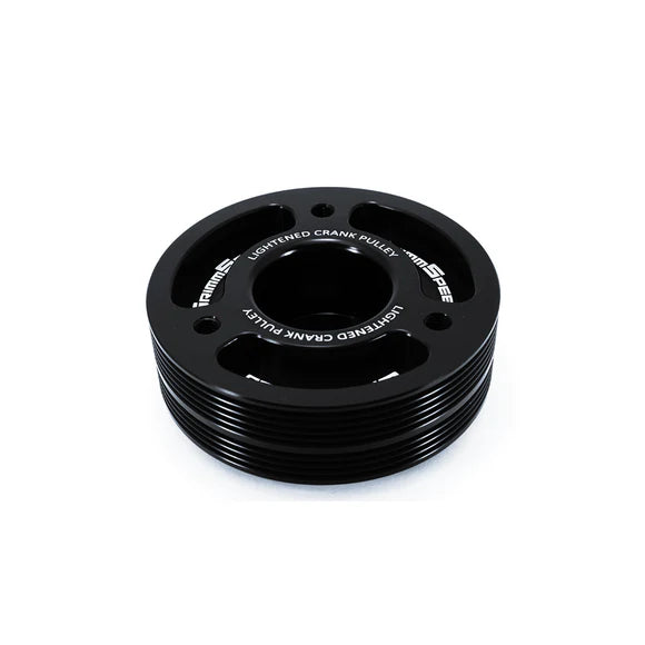 Grimmspeed Lightweight Crank Pulley Black For Subaru All EJ Engines GrimmSpeed - 0