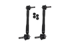 BMR 05-14 S197 Mustang Front Sway Bar End Link Kit - Black