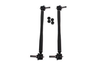 BMR 12-15 5th Gen Camaro Front Sway Bar End Link Kit - Black