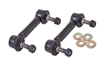 BMR 15-17 S550 Mustang Rear Sway Bar End Link Kit - Black