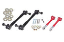 BMR 16-17 6th Gen Camaro Front and Rear Sway Bar End Link Kit - Red-1