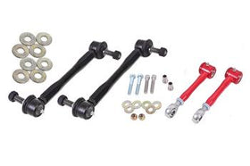 BMR 16-17 6th Gen Camaro Front and Rear Sway Bar End Link Kit - Red