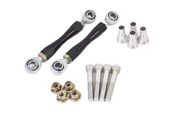 BMR 08-17 Challenger Front Sway Bar End Link Kit - Black