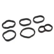 BMW Engine Oil Filter Housing Gasket Set - Elring 11428583896 - 0