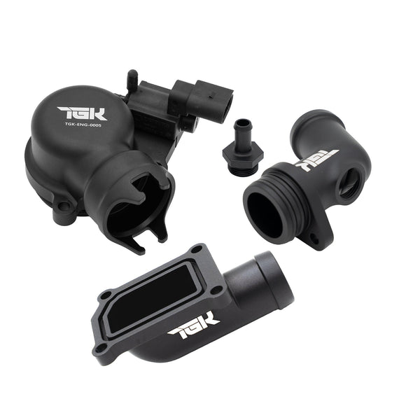 TGK Motorsport Audi 4.0T Coolant Shutoff Delete Piping Kit S6/S7