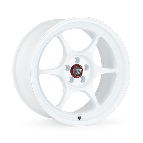 Enkei PF06 - 15x8 / 4x100 / ET25 / 67 CB - White Machined
