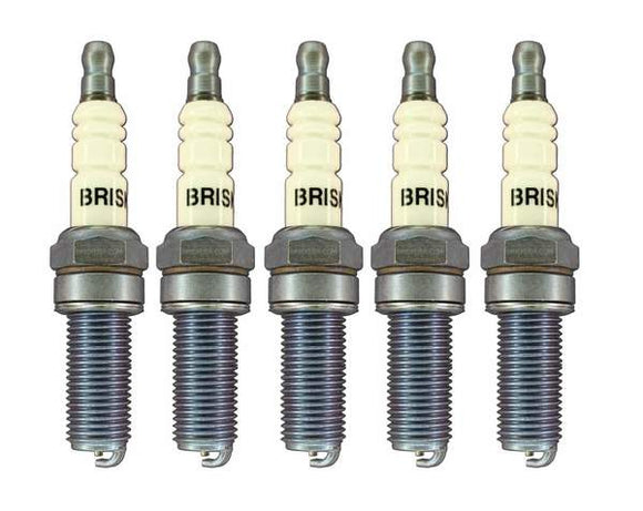 Brisk ER08S Silver Racing Spark Plug - (Set Of 5)
