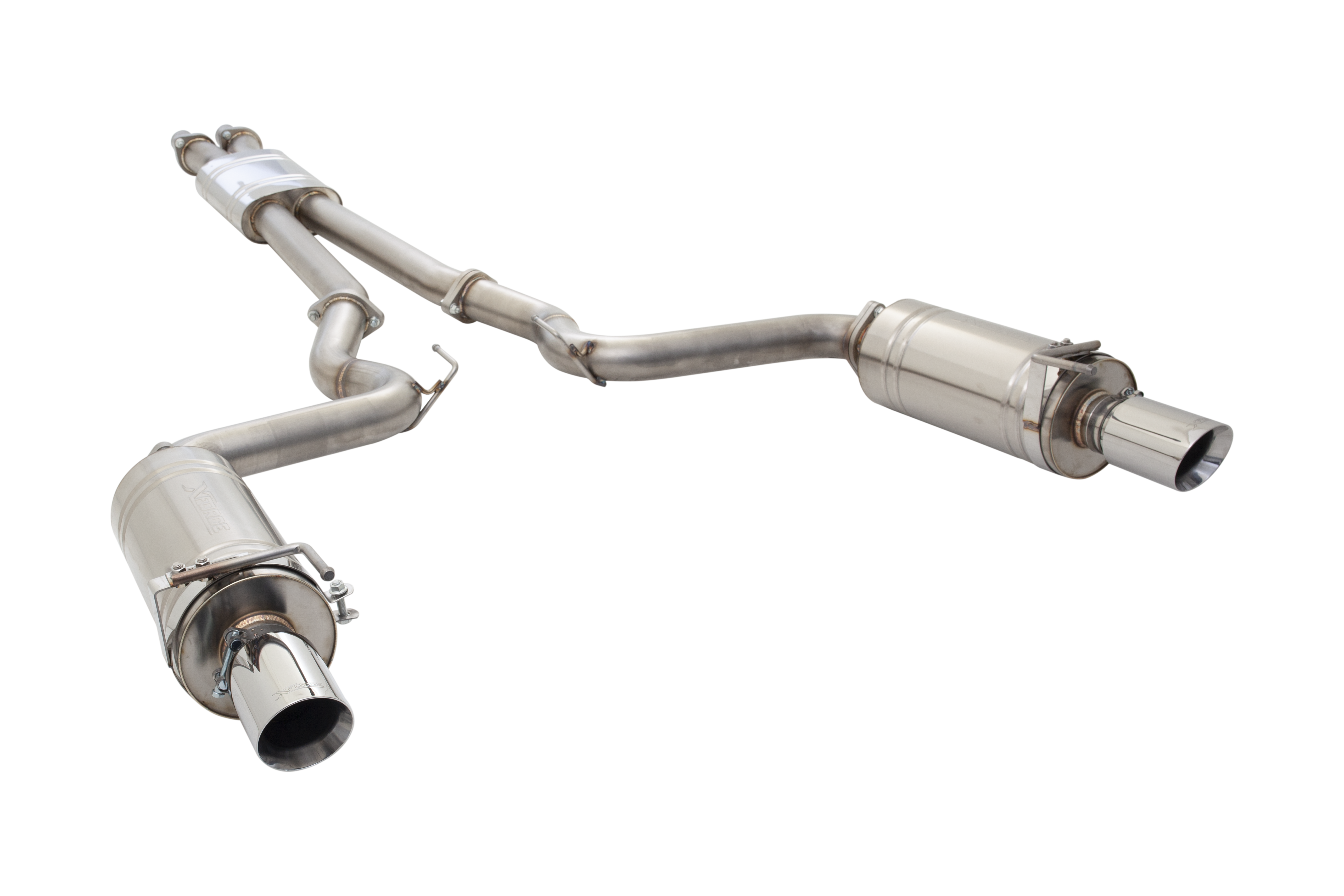 Xforce Ford FM S550 Mustang GT V8 Twin 3Inch Cat Back System
