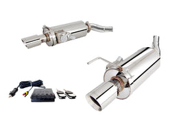 Xforce Ford S550 Mustang GT V8 Axle Back Varex Valved Mufflers