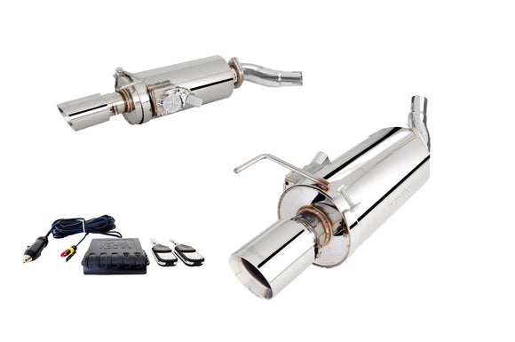 Xforce Ford S550 Mustang GT V8 Axle Back Varex Valved Mufflers