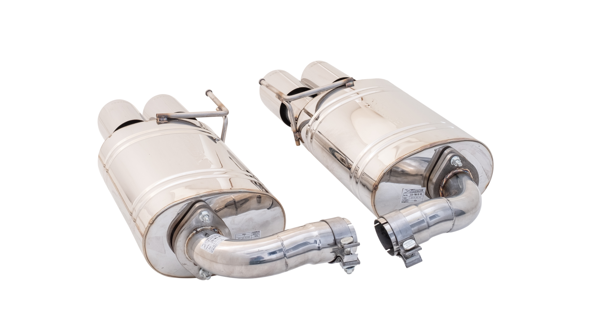 Xforce Ford S550 Mustang GT FL Axle Back - 0