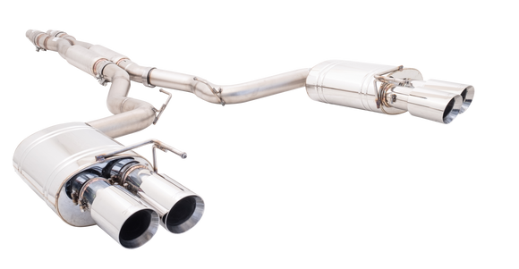 Xforce Ford S550 Mustang GT FN Twin 3Inch Performance Cat Back Exhaust