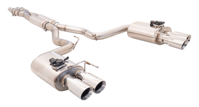 Xforce Ford S550 Mustang GT FN Varex Valved Twin 3Inch Cat Back Exhaust