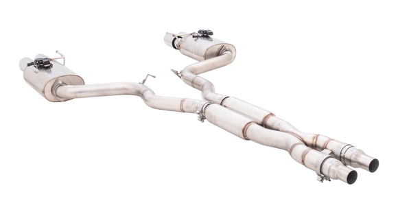 Xforce Ford S550 Mustang GT FN Varex Valved Twin 3Inch Cat Back Exhaust