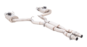 Xforce Ford S550 Mustang FN Twin 2.5Inch Varex Valved Cat Back Exhaust - 0