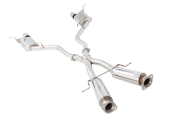 Xforce 2011+ Jeep Grand Cherokee SRT8 Cat-Back System Dual-Side Varex Mufflers