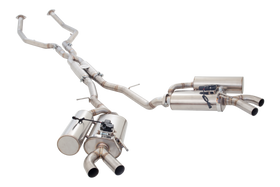 Xforce KIA Stinger GT RWD Varex Valved Cat Back Exhaust System