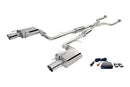 Xforce Lexus IS 250/350 6cyl 2014- Dual Cat-Back System With Varex Mufflers-1