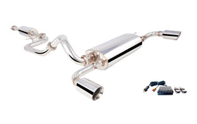 Xforce Mazda SP25 Hatchback Cat Back Exhaust System With Varex Valved Muffler