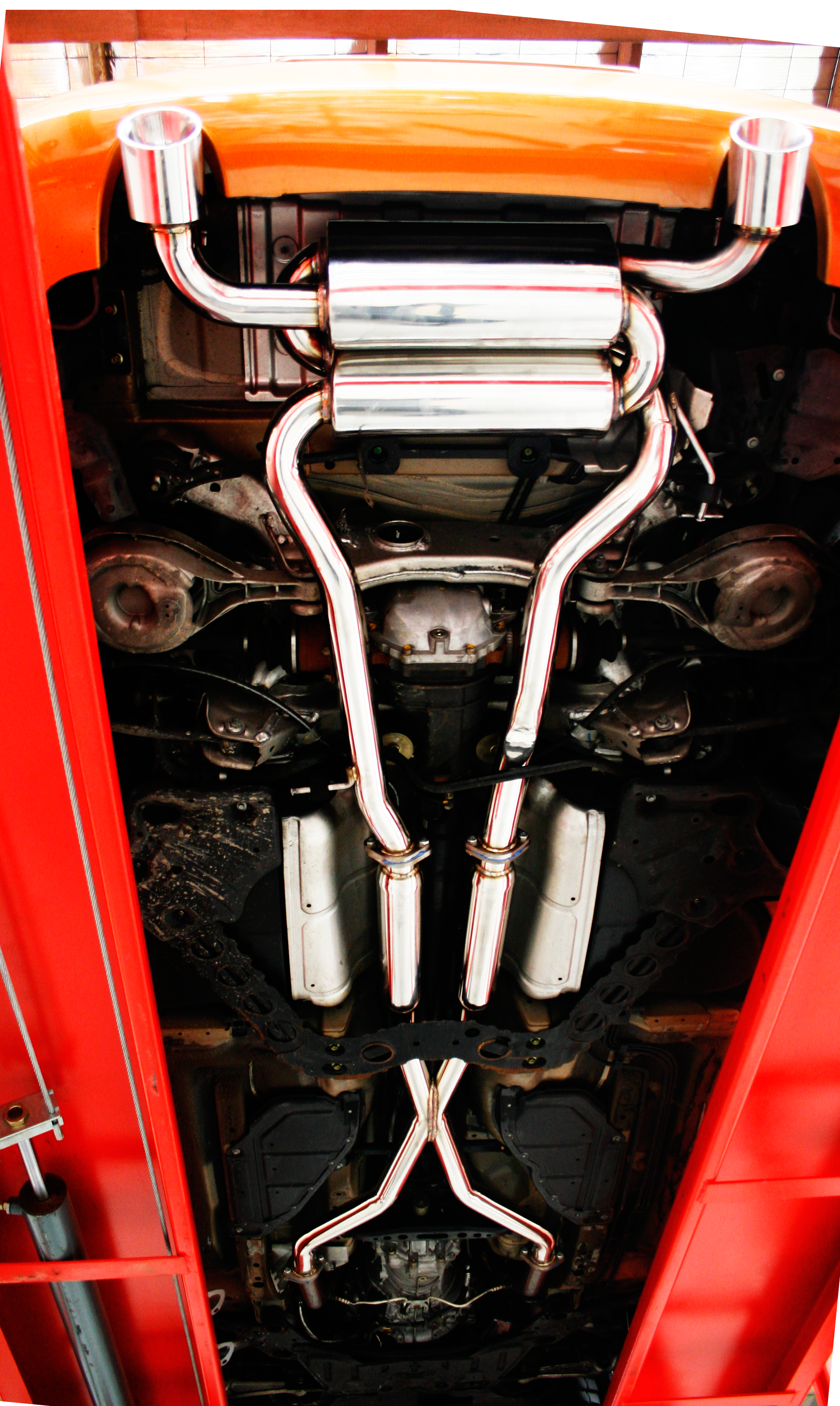 Xforce Nissan 350Z 2003-2009 Stainless Steel 2.5 Cat-Back System - 0