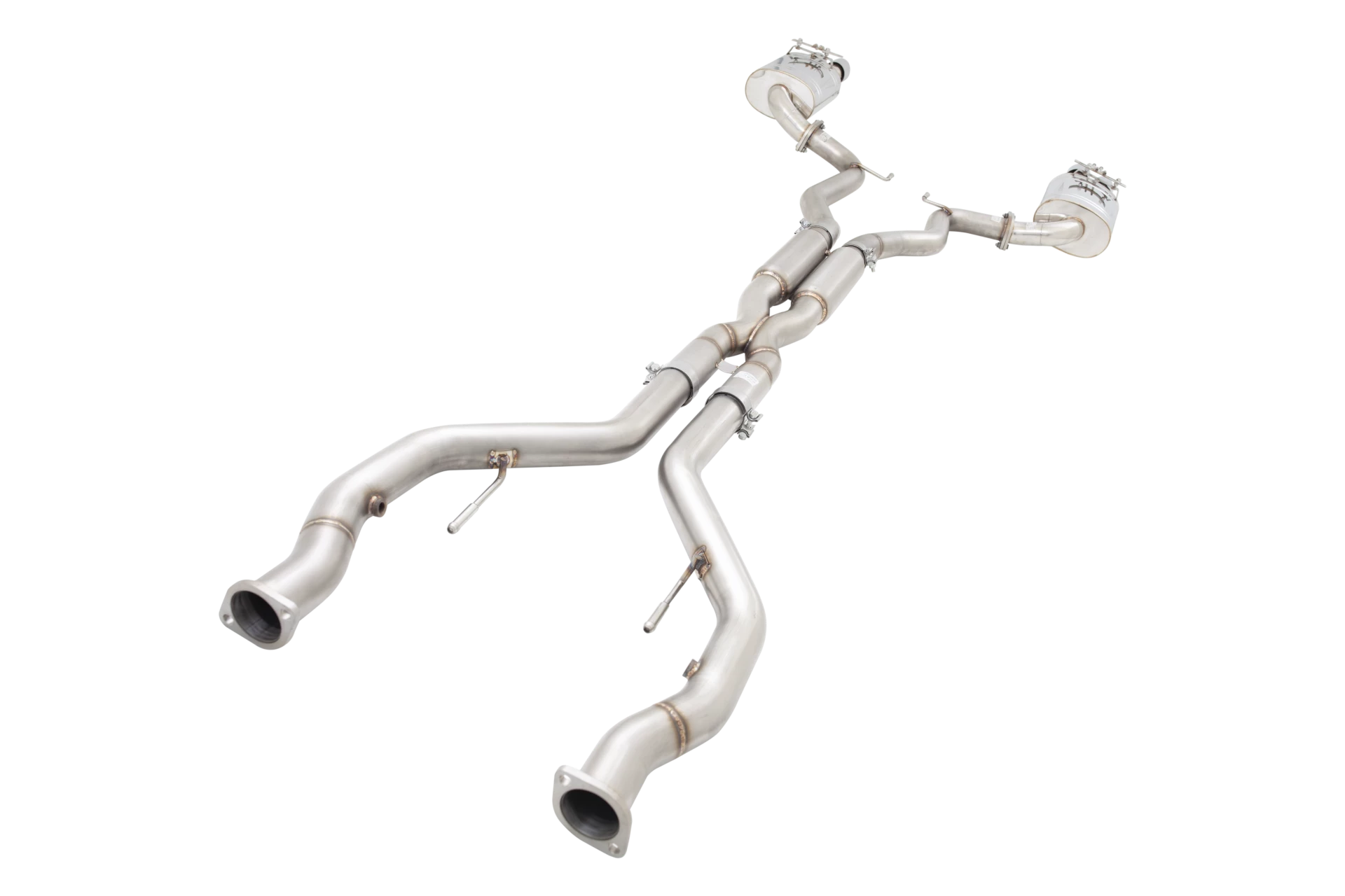 Xforce Pontiac G8/Chevrolet SS Sedan 2008-17 Stainless Steel Twin 3 System - 0