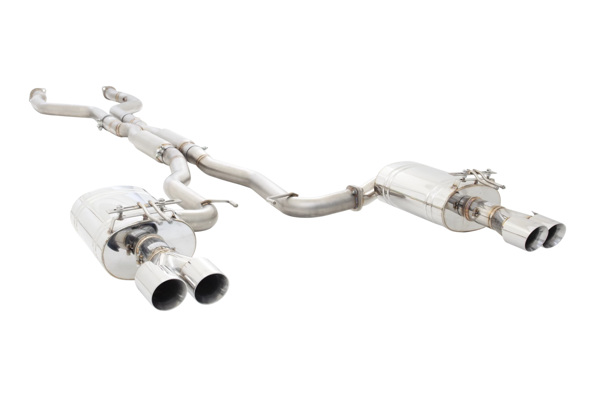 Xforce Pontiac G8/Chevrolet SS Sedan 2008-17 Stainless Steel Twin 3 System