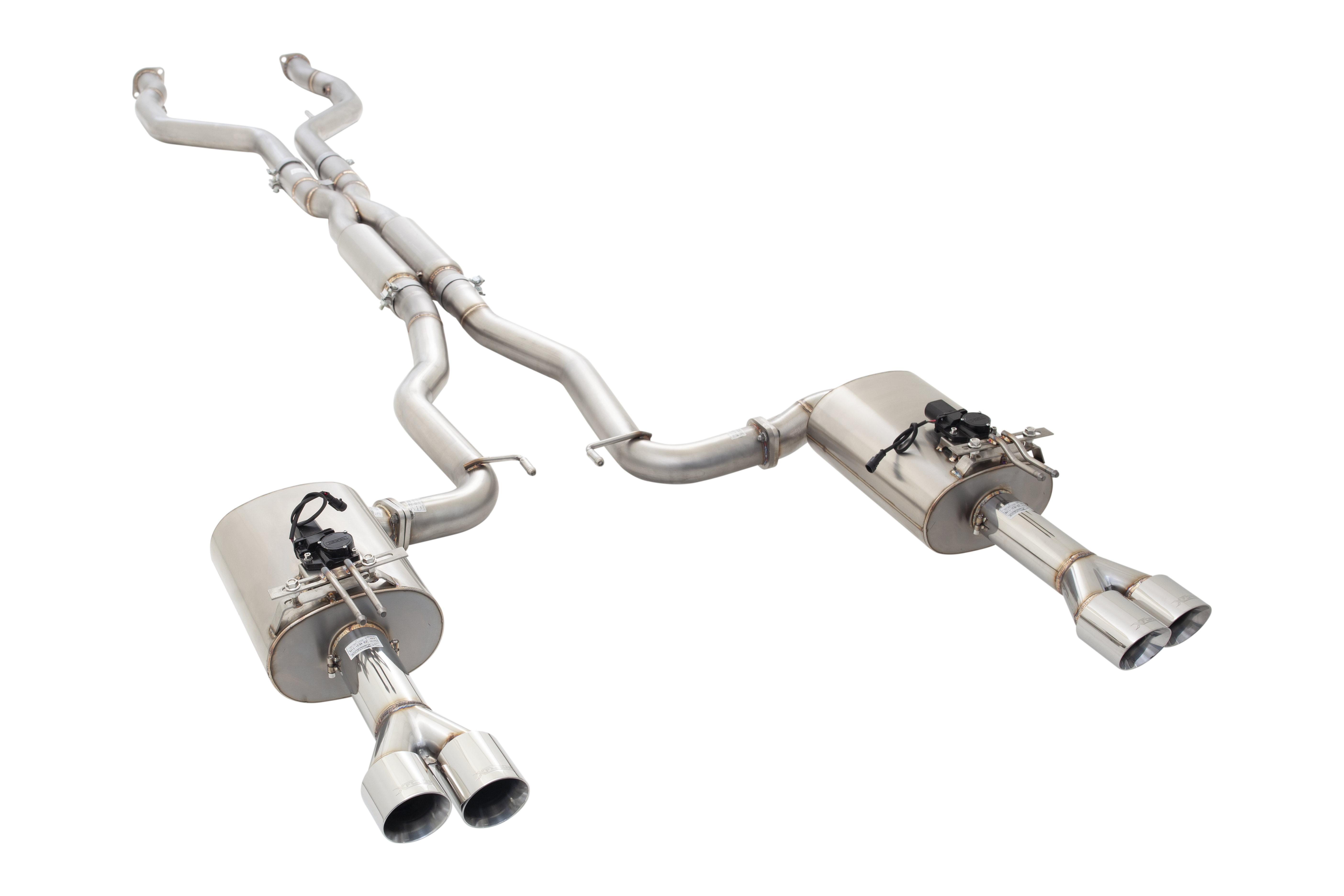 Xforce Chevrolet PPV Caprice V8 Twin 3Inch Varex Valved Cat Back System