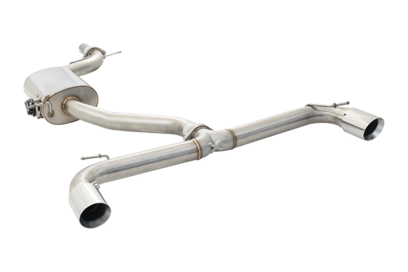 Xforce VW MK6 GTi Varex Valved Cat Back Exhaust System