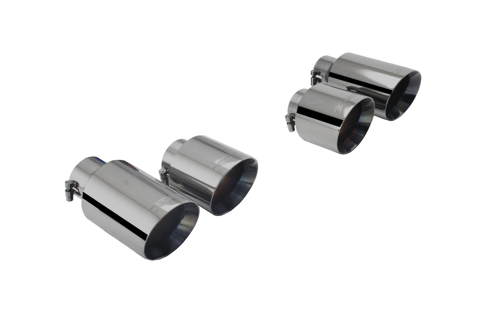 Xforce VW Black Stainless Steel Tips