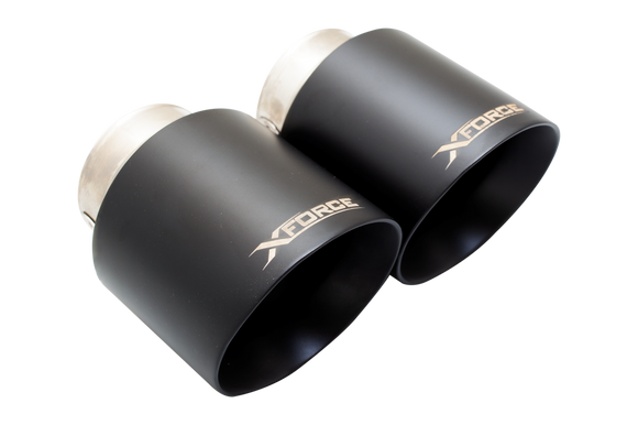 Xforce VW Golf GTI Matte Black Tip Kit