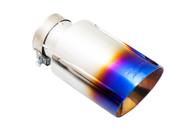 Xforce Ford Bronco Blue Burnt Look Round Angle Cut Tip To suit the Xforce cat back only