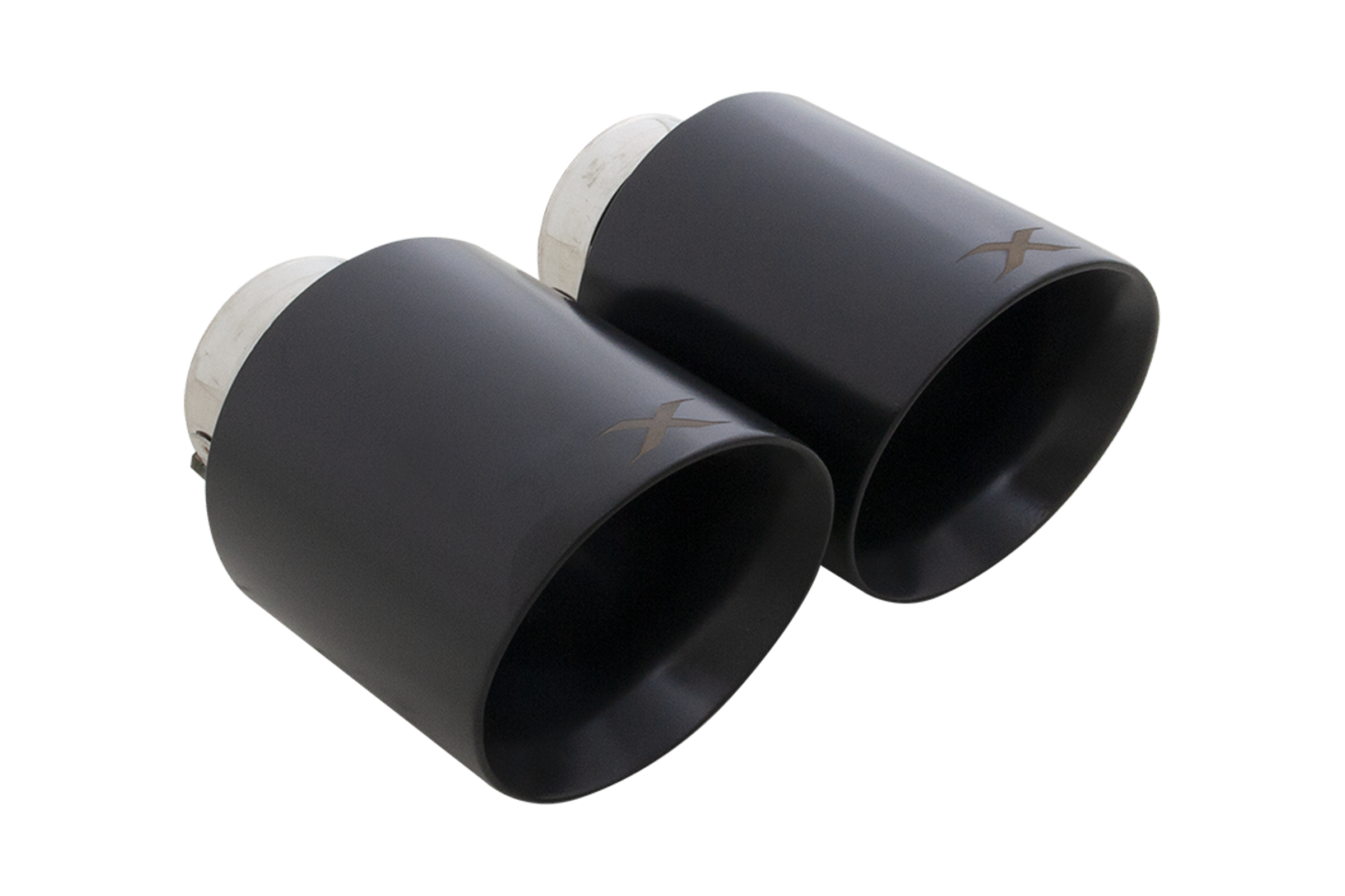Xforce Toyota 86/GR86. Subaru BRZ. Scion FRS 4.5" Black Tips To suit Xforce Varex exhaust system only