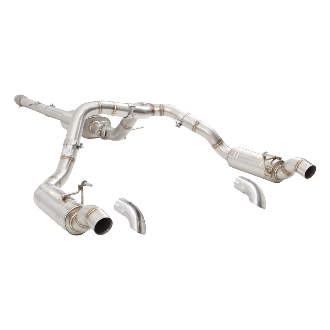 Xforce Chevrolet Silverado 1500 ZR2 Gen 4 T1 Varex Valved Cat Back Exhaust System