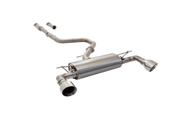 Xforce Hyundai Veloster N/I30N 2018- Stainless Steel Cat-Back System with Varex