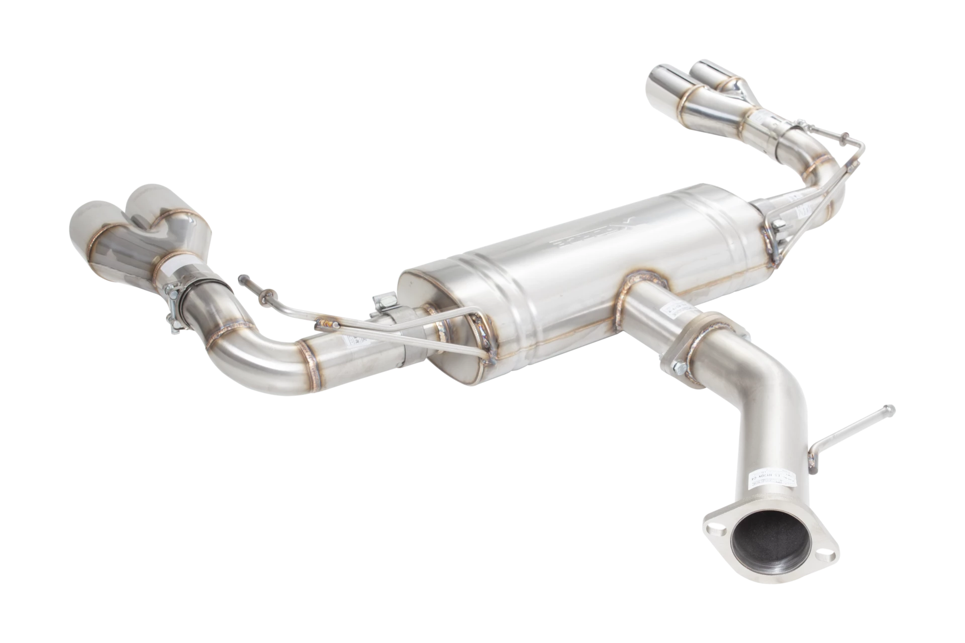 Xforce KIA Cerato/Forte GT Sedan & Hatch 19-22 304 Stainless Steel Axleback - 0