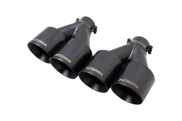 Xforce Matte Black Subaru WRX & STI Tips