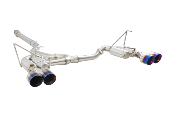 Xforce Subaru WRX VB 304 stainless 3 Race edition Cat-Back System With Blue Tips